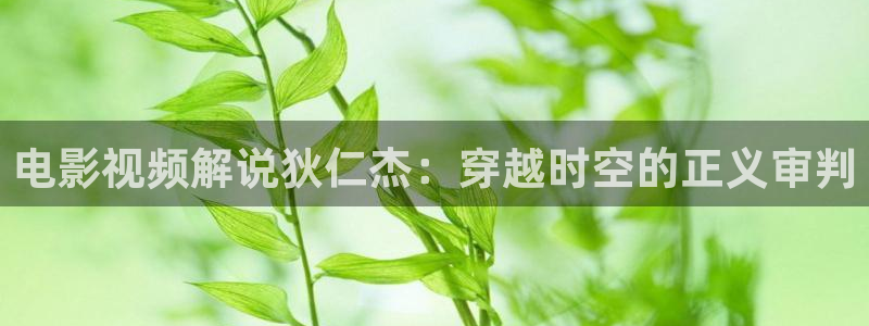 雁回时星辰影视：电影视频解说狄仁杰：穿越时空的正义审判